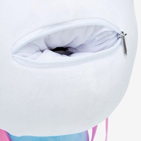 Hello Kitty Kawaii Eyes Figural Plush Backpack NEW